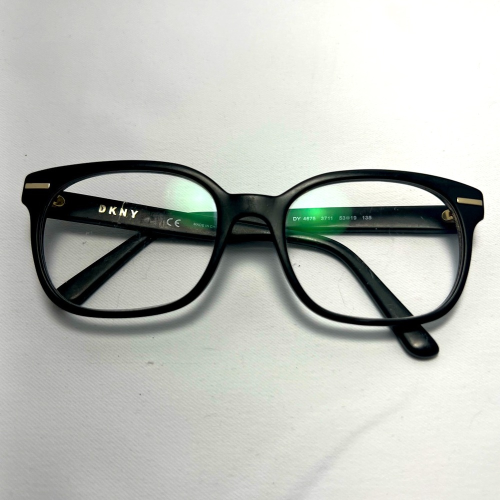 DKNY Black Eyeglasses - Frames Only - image 1